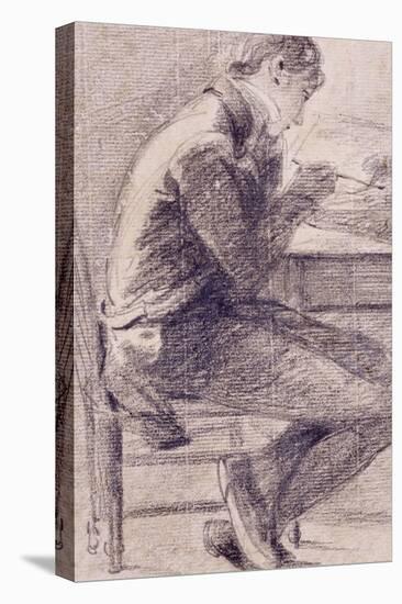 Portrait of an Artist Sketching, 1801-John Constable-Premier Image Canvas