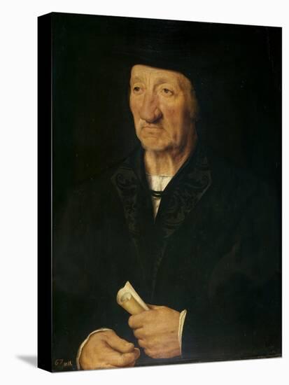 Portrait of an Old Man, 1525-7-Joos van Cleve-Premier Image Canvas