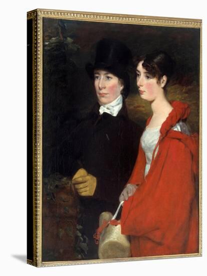 Portrait of Ann and Mary Constable. Painting by John Constable (1776-1837), circa 1810-1814. Privat-John Constable-Premier Image Canvas