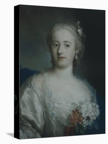 Portrait of Anne Carlotta Gauthier-Rosalba Carriera-Premier Image Canvas