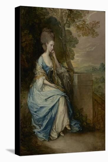 Portrait of Anne, Countess of Chesterfield, 1777-8-Thomas Gainsborough-Premier Image Canvas
