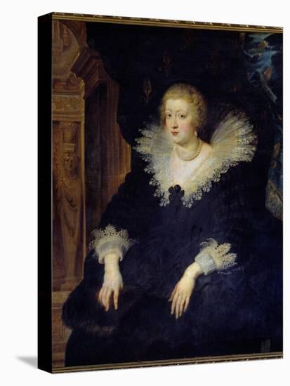 Portrait of Anne of Austria, Queen of France (1601-1666) Wife by Louis XIII (1601-1643) Painting By-Peter Paul Rubens-Premier Image Canvas