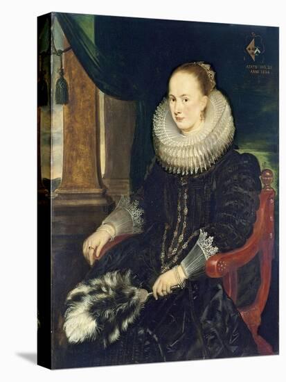 Portrait of Antonia Canis-Cornelis de Vos-Premier Image Canvas