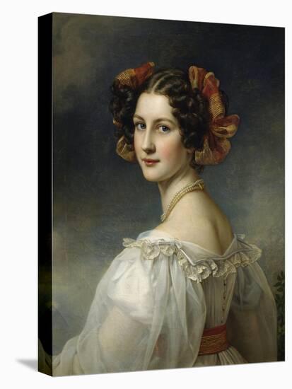 Portrait of Auguste Strobl, 1827-Joseph Karl Stieler-Premier Image Canvas