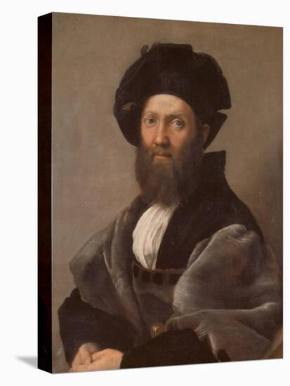Portrait of Baldassare Castiglione, about 1514/15-Raphael-Premier Image Canvas