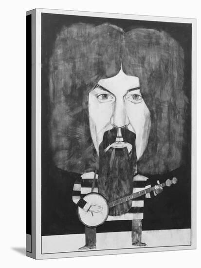 Portrait of Billy Connolly, Illustration for 'The Listener', 1970s-Barry Fantoni-Premier Image Canvas