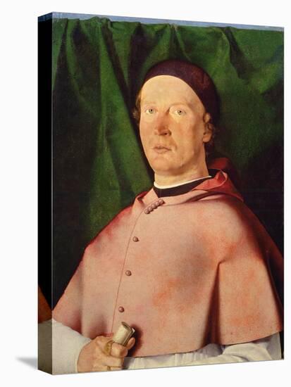 Portrait of Bishop Bernardino de' Rossi, c.1505-Lorenzo Lotto-Premier Image Canvas