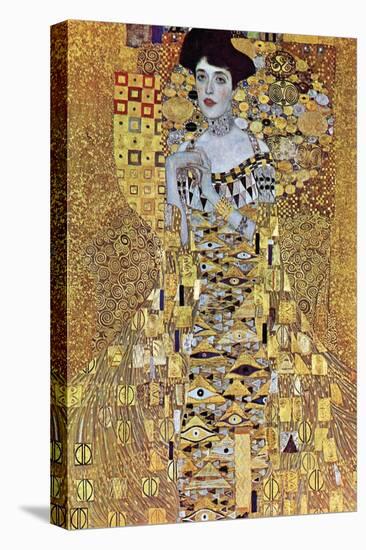 Portrait of Block-Bauer-Gustav Klimt-Stretched Canvas