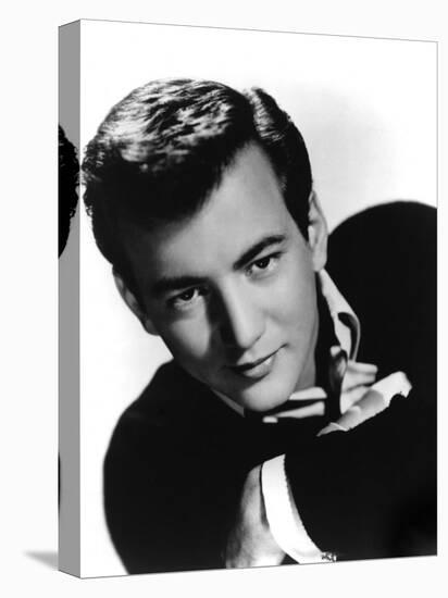 Portrait of Bobby Darin, c.1950s-null-Stretched Canvas