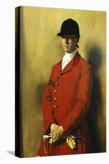 Portrait of Captain Marshall Roberts, Master of the Fox Hounds-Sir William Orpen-Premier Image Canvas