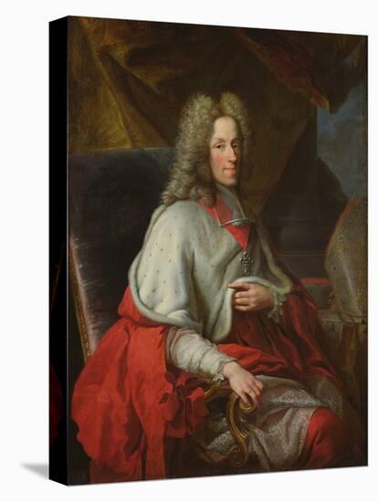 Portrait of Cardinal Joseph Clement De Baviere, Elector of Cologne (Oil on Canvas)-Joseph Vivien-Premier Image Canvas