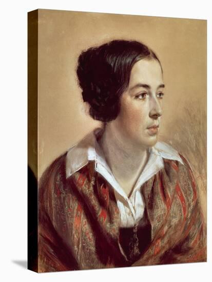 Portrait of Caroline Arnold, 1847-Adolph Menzel-Premier Image Canvas