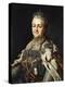 Portrait of Catherine II (1729-96) of Russia-Alexander Roslin-Premier Image Canvas