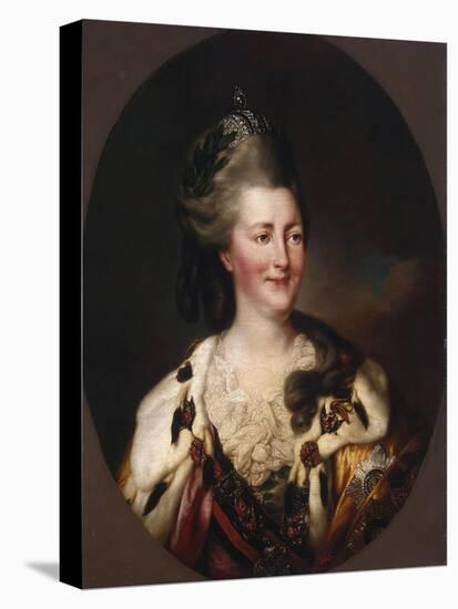 Portrait of Catherine Ii, 1782-Richard Brompton-Premier Image Canvas