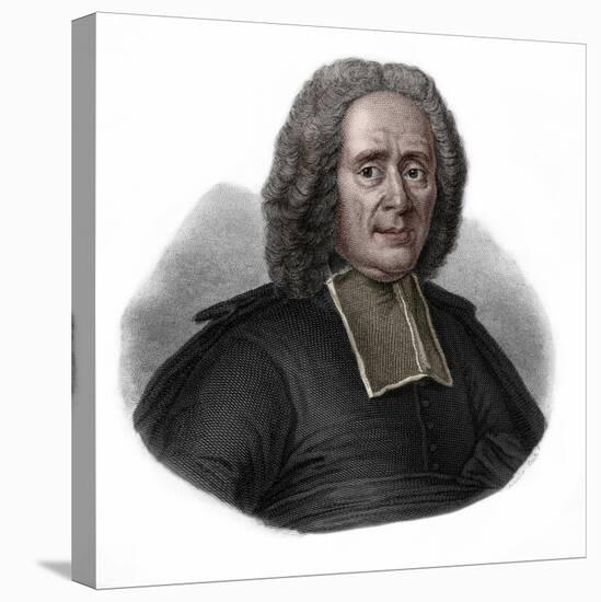 Portrait of Charles Rollin (1661-1741) French historian and educator-French School-Premier Image Canvas