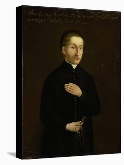 Portrait of Charles Van Der Meulen, Missionary to Curacao-null-Stretched Canvas