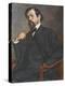 Portrait of Claude Debussy-Jacques-emile Blanche-Premier Image Canvas