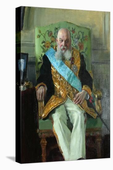 Portrait of Count Dmitri Martynovich Solski (1833-191), 1908-Boris Michaylovich Kustodiev-Premier Image Canvas