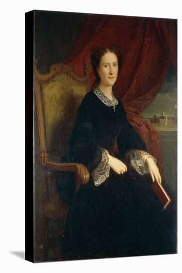 Portrait of Countess Giuseppina Muzzarelli-Pietro Scoppetta-Premier Image Canvas