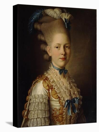 Portrait of Countess Kh. Obolenskaya, Ca 1776-Alexander Roslin-Premier Image Canvas