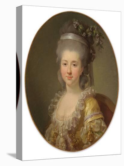 Portrait of Countess Urszula Potocka, Née Zamoyska (C.1750-1808/16), Bust-Length (Oil on Canvas)-Elisabeth Louise Vigee-LeBrun-Premier Image Canvas
