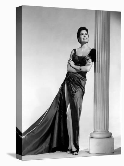 Portrait of Cyd Charisse-null-Stretched Canvas