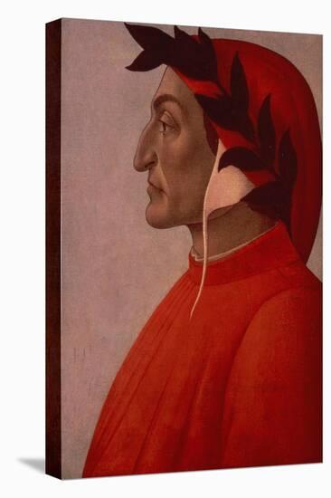 Portrait of Dante-Sandro Botticelli-Premier Image Canvas