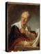 Portrait of Denis Diderot (1713-1784) Writer, 18Th Century (Oil on Canvas)-Jean-Honore Fragonard-Premier Image Canvas