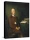 Portrait of Dr James Hutton, a Pile of Geological Specimens on the Table Beside Him-Sir Henry Raeburn-Premier Image Canvas