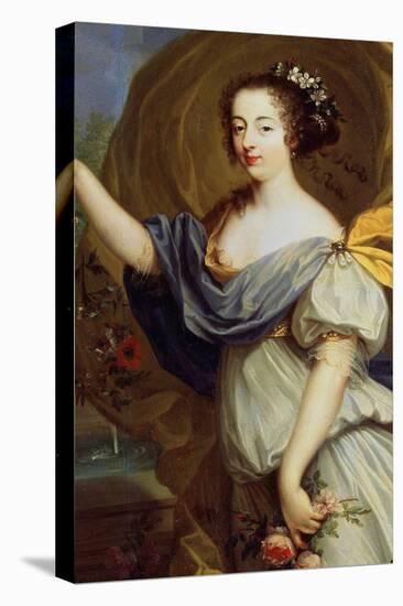 Portrait of Duchess De La Valliere as Flora, 17th Century-Pierre Mignard-Premier Image Canvas