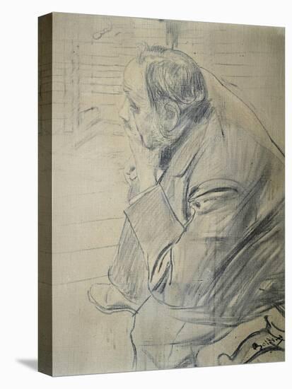 Portrait of Edgar Degas-Giovanni Boldini-Premier Image Canvas