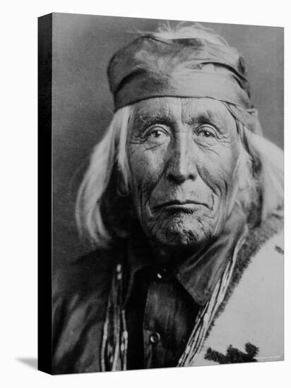 Portrait of Elderly Native American Navajo Man-Emil Otto Hoppé-Premier Image Canvas