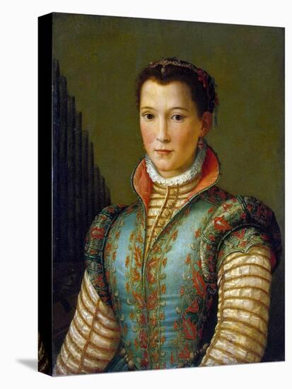 Portrait of Eleanor of Toledo, 1560S-Alessandro Allori-Premier Image Canvas