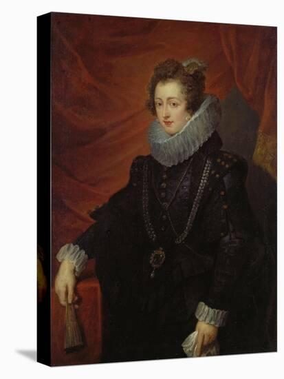 Portrait of Elisabeth of Bourbon (Queen of Spain)-Peter Paul Rubens-Premier Image Canvas