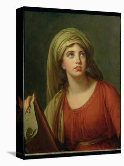 Portrait of Emma Hart (C.1765-1815) Later Lady Hamilton, as a Sibyl, C.1792-Elisabeth Louise Vigee-LeBrun-Premier Image Canvas