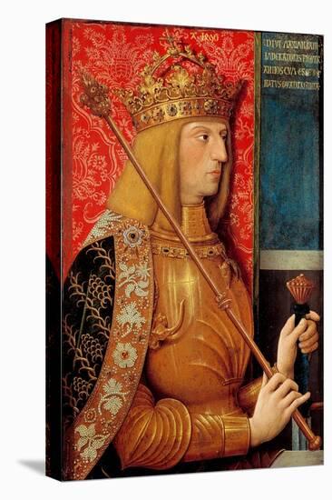 Portrait of Emperor Maximilian I (1459-151)-Bernhard Strigel-Premier Image Canvas