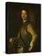 Portrait of Emperor Peter I the Great (1672-172), Early 18th C-null-Premier Image Canvas