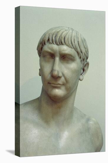 Portrait of Emperor Trajan-Roman-Premier Image Canvas