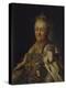 Portrait of Empress Catherine II (1729-179)-Alexander Roslin-Premier Image Canvas