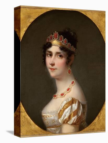 Portrait of Empress Josephine-Jean Louis Victor Viger du Vigneau-Premier Image Canvas