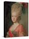 Portrait of Empress Maria Fyodorina, 1770s-Alexander Roslin-Premier Image Canvas