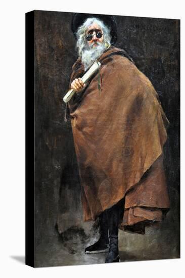 Portrait of Enrique Melda, around 1892 (Oil on Canvas)-Carlos Vazquez y Ubeda-Premier Image Canvas