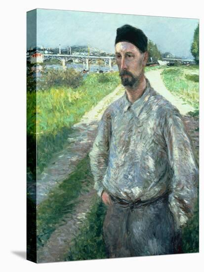 Portrait of Eugene Lamy, 1889-Gustave Caillebotte-Premier Image Canvas