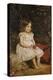 Portrait of Eveline Lees as a Child, 1875-John Everett Millais-Premier Image Canvas