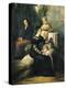 Portrait of Family Stampa Di Soncino-Francesco Hayez-Premier Image Canvas