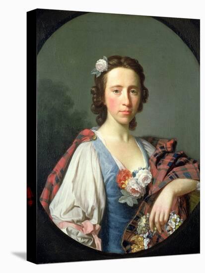 Portrait of Flora Macdonald, 18th Century-Allan Ramsay-Premier Image Canvas