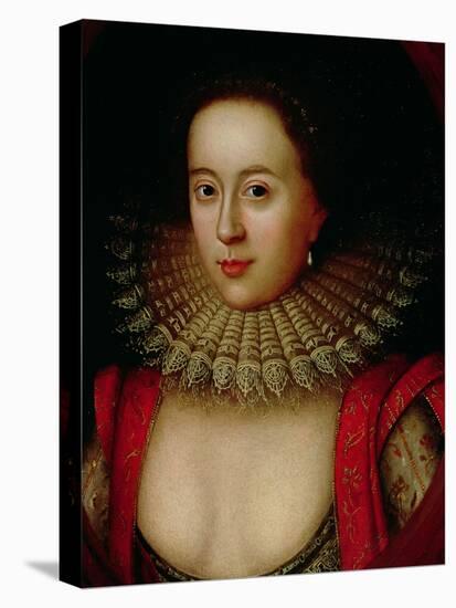 Portrait of Frances Howard (1590-1632) Countess of Somerset, circa 1615-William Larkin-Premier Image Canvas