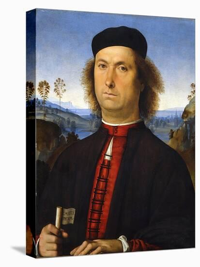 Portrait of Francesco Delle Opere, 1494-Perugino-Premier Image Canvas