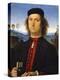 Portrait of Francesco Delle Opere, 1494-Perugino-Premier Image Canvas