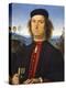 Portrait of Francesco Delle Opere-Perugino-Premier Image Canvas